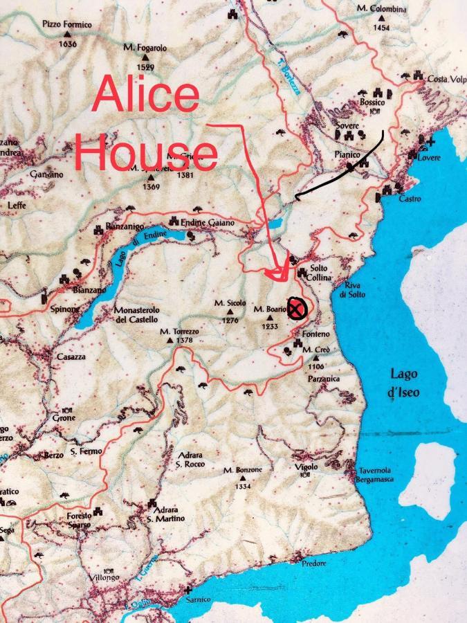 Alice'S House Villa Fonteno Ngoại thất bức ảnh